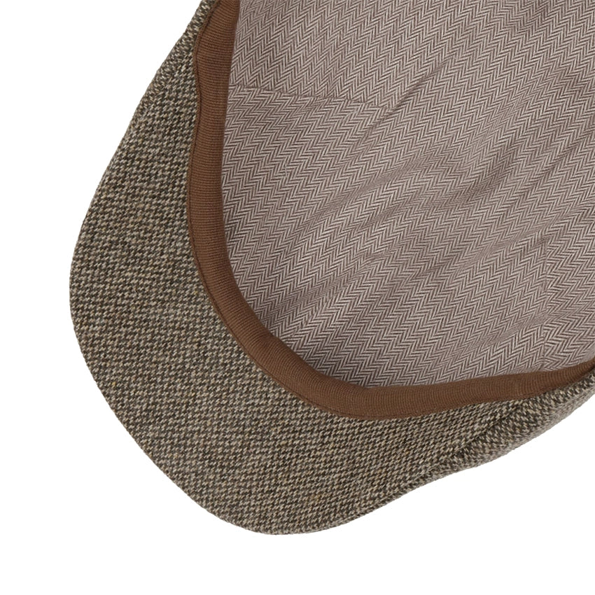 Texas Wool Flatcap - Sand/Black