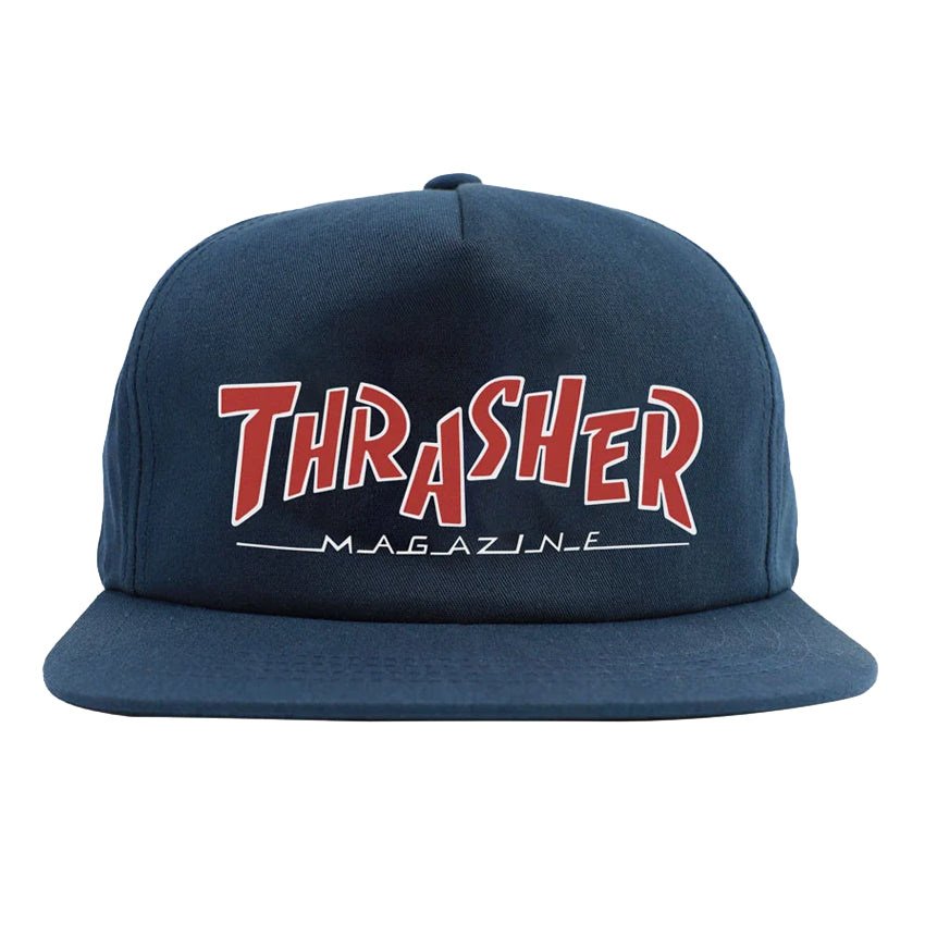Parra Mag Snapback - Navy