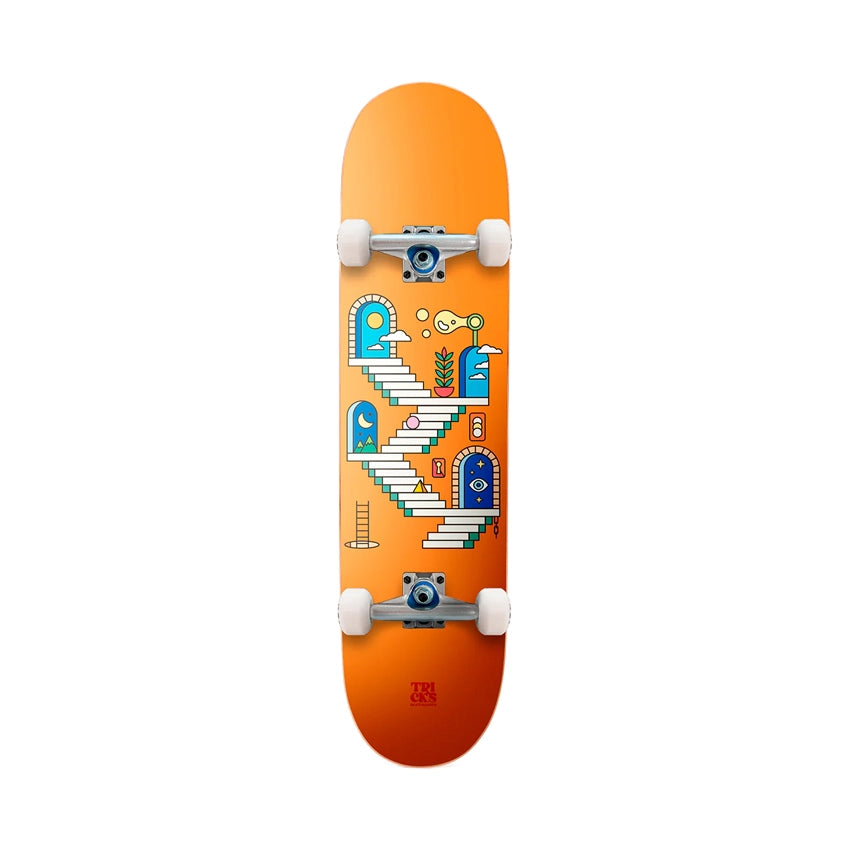 Stairs 8.0"x31.85" Skateboard Complete