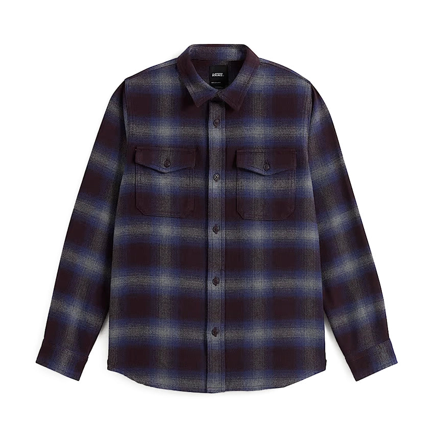Bixby Plaid Flannel - Dark Port