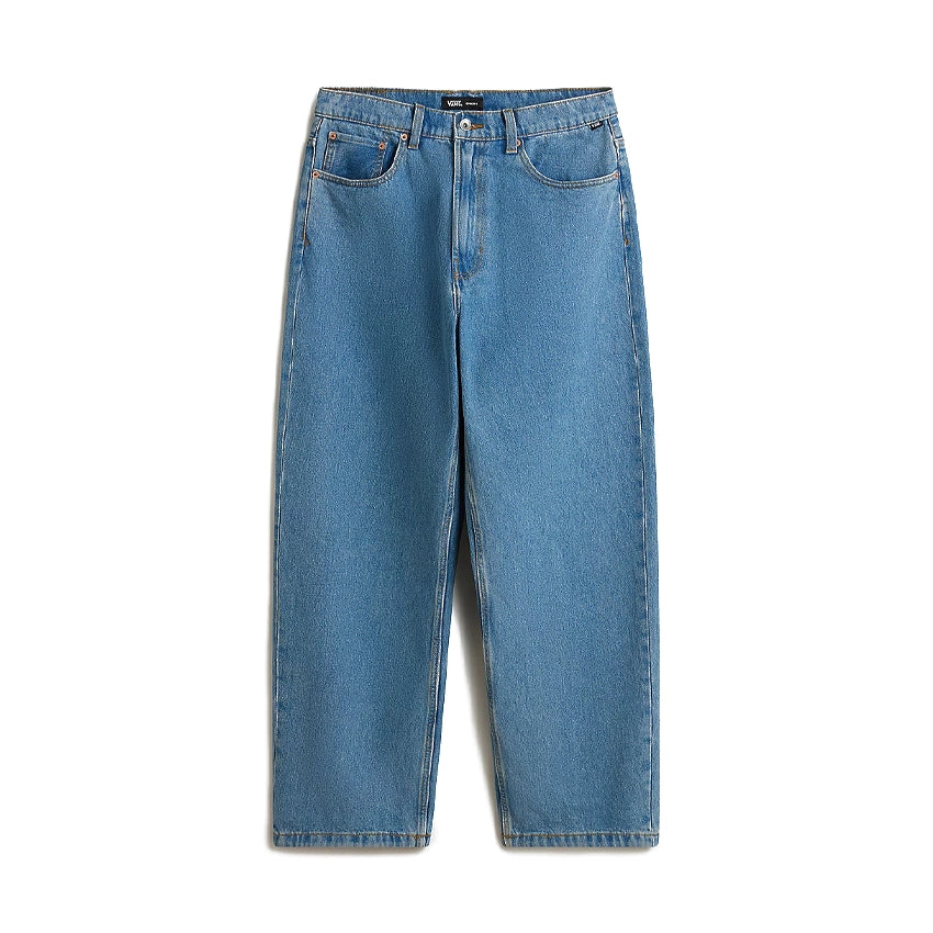 Check-5 Baggy Denim Pants - Stone Wash