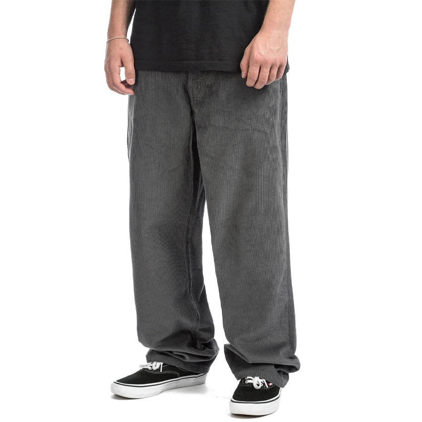 Check-5 Loose Corduroy Pant - Asphalt