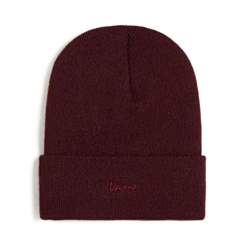 Classic Script Tall Cuff Beanie