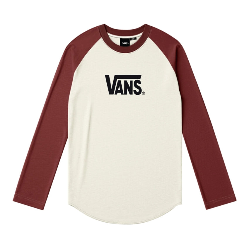 Core Raglan LS T-Shirt - Poppy Ember