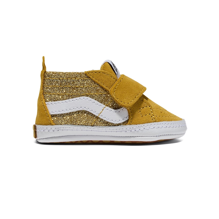 Crib Sk8-Hi Schoenen - Glitter Champagne Gold