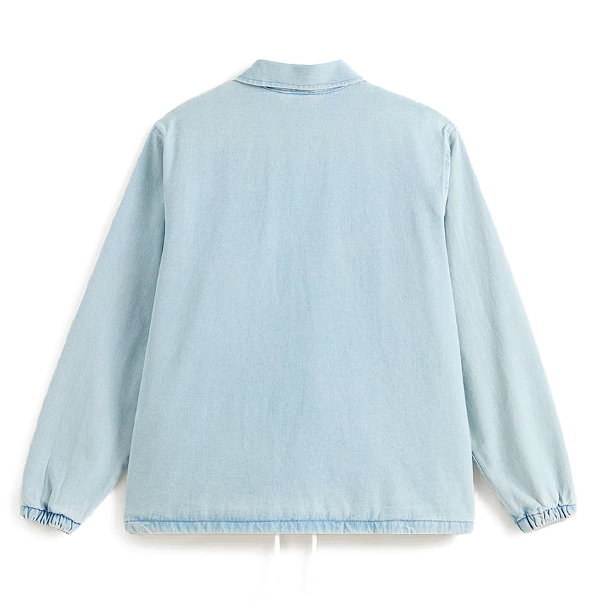 Denim Torrey Coaches Jacket - Light Stonewash