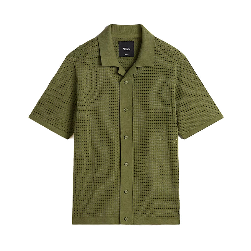 Feldman Sweater Polo - Loden Green