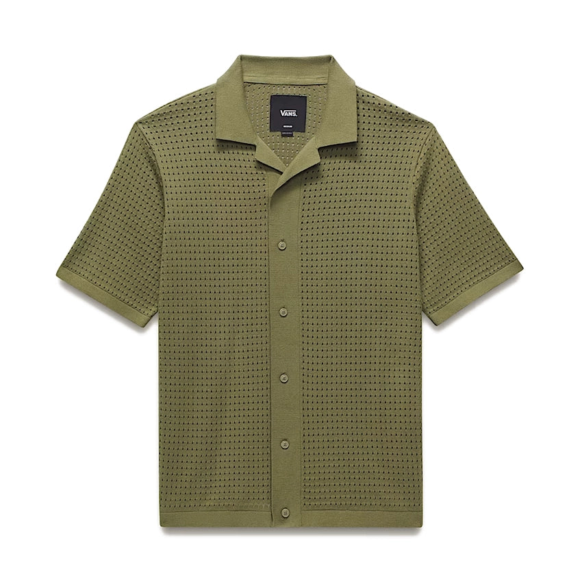 Feldman Sweater Polo - Loden Green