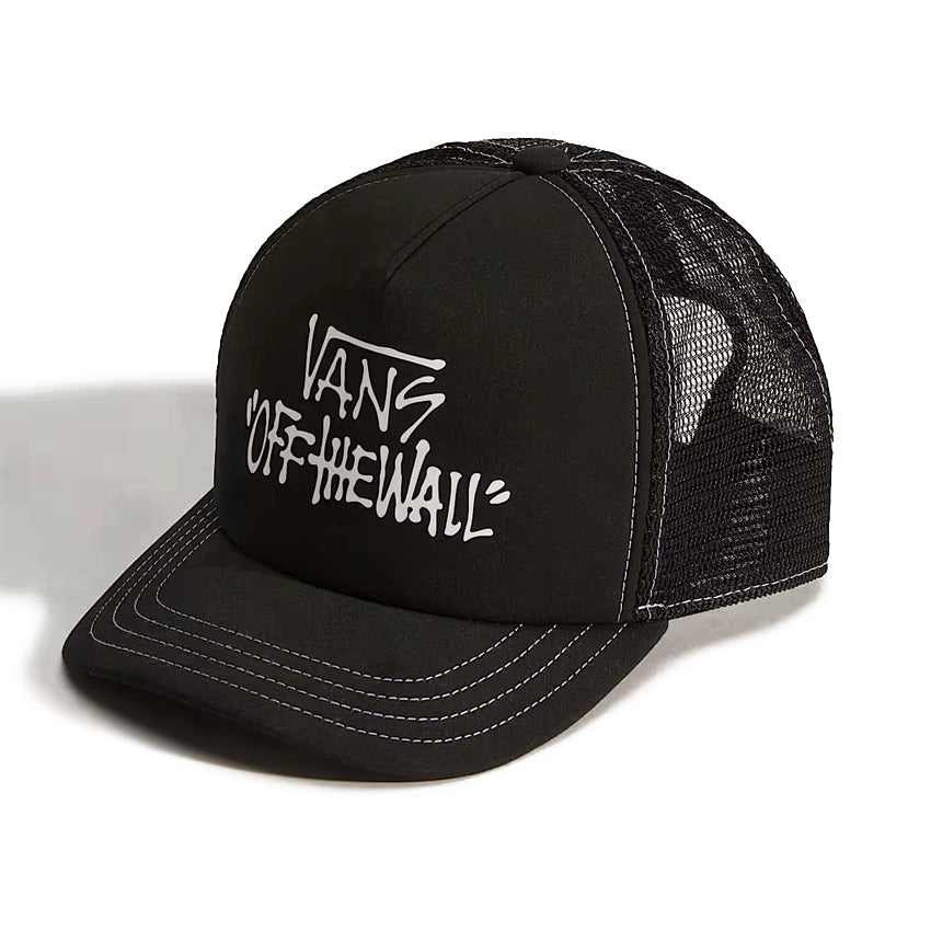 Kids Pop Trucker Hat - Black