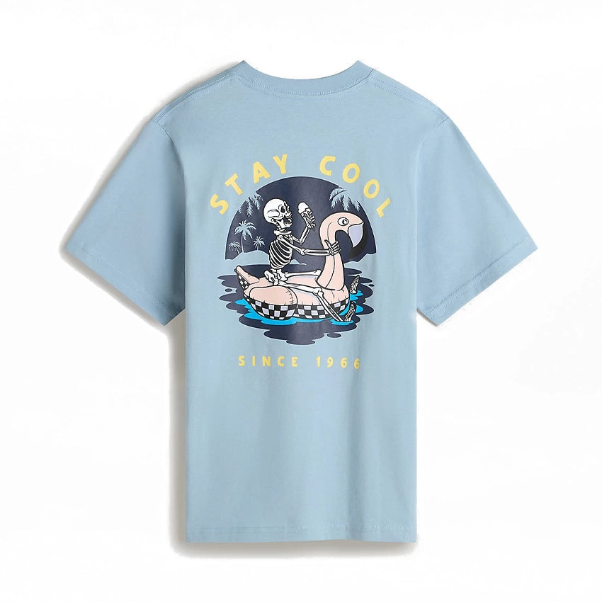 Kids Stay Cool SS T-Shirt - Dusty Blue