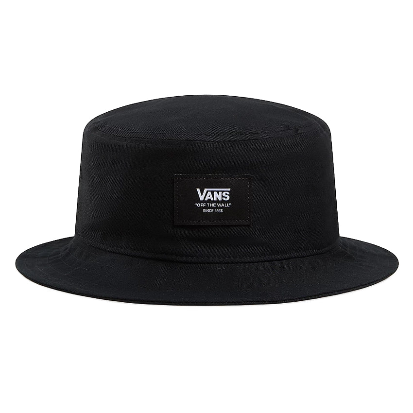 Patch Bucket Hat - Black