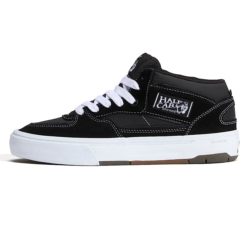 Skate Half Cab Wafflecup - Black/White