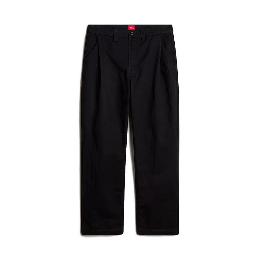 Skate Loose Pleated Pant - Black