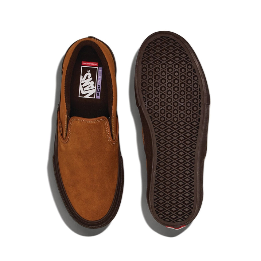 Skate Slip-On - Brown/Gum