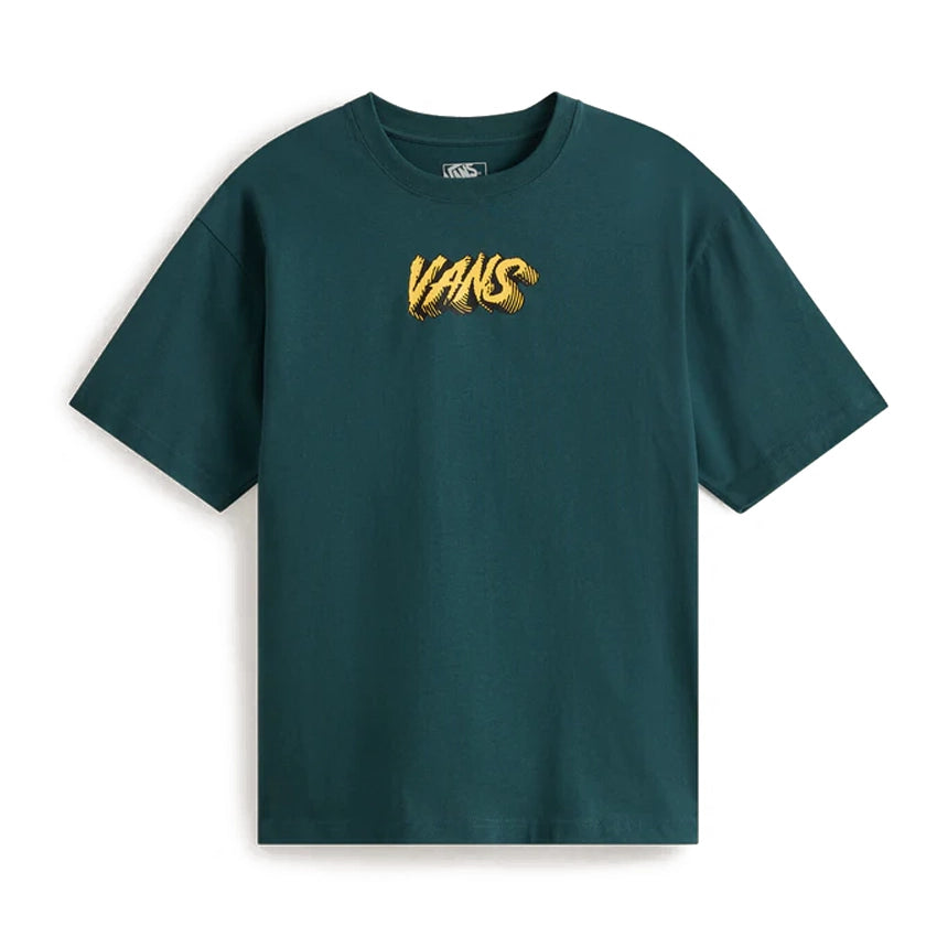 Stone Swirl Loose T-shirt - Mystic Moss