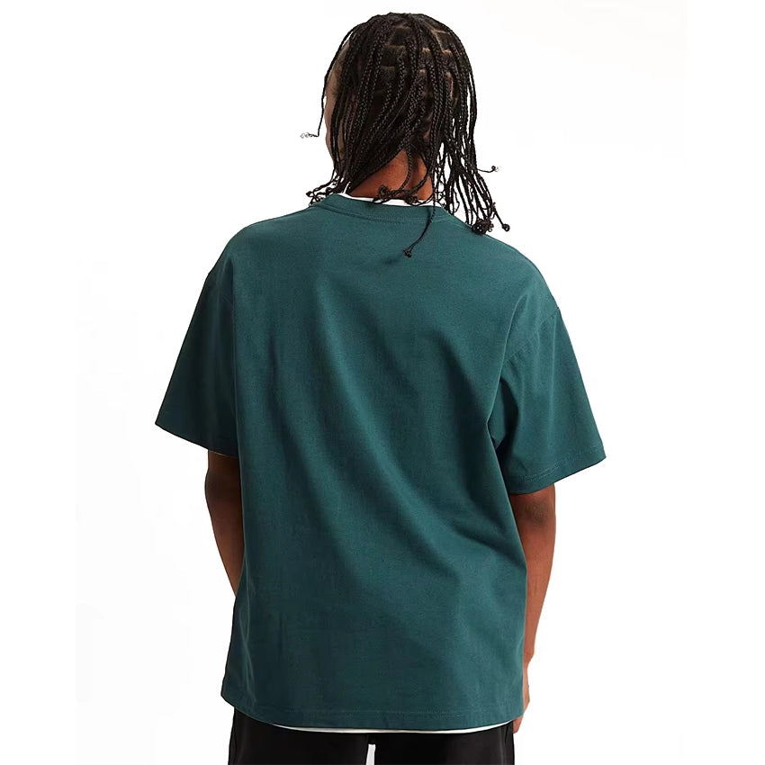 Stone Swirl Loose T-shirt - Mystic Moss