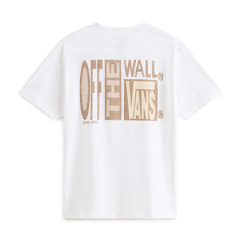 Stretch Stack Crackle T-shirt - White