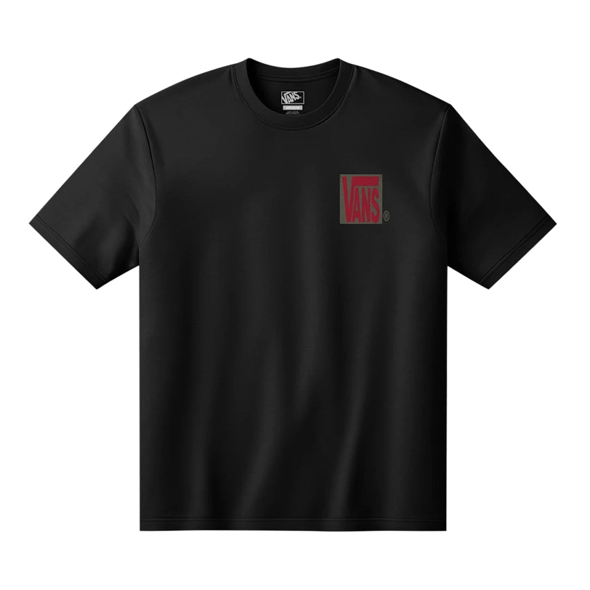 Stretch Stack Crackle T-shirt - Black