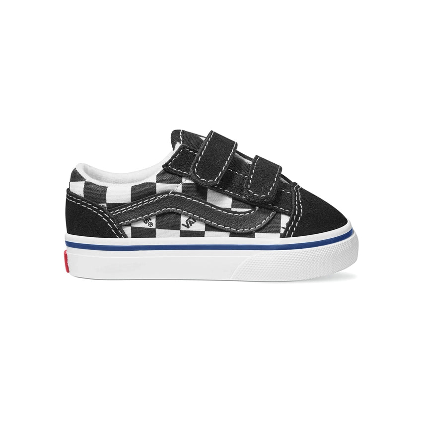 Toddler Old School Schoenen - Logo Check Black/White