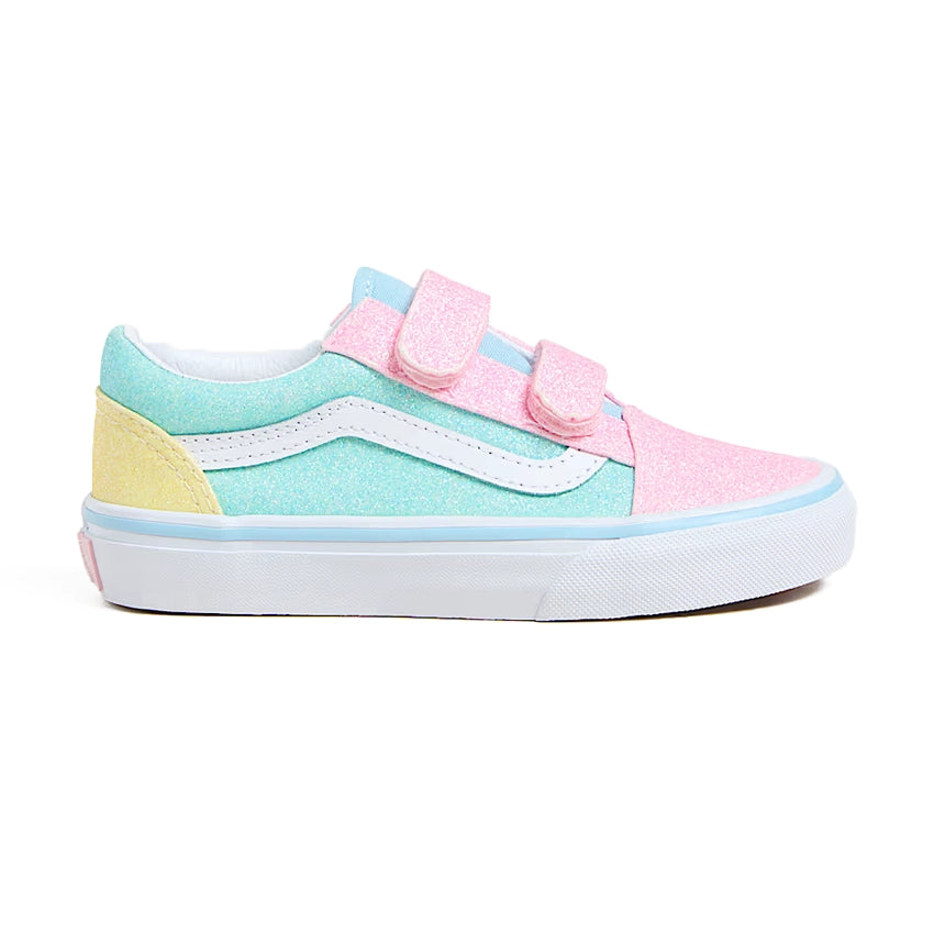 Toddler Old Skool V - Pastel Glitter Pastel