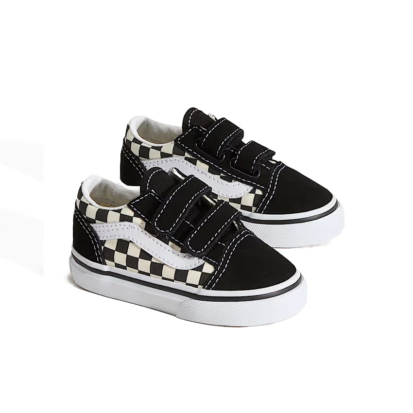 Toddler Old Skool V Checkerboard - Black/True White