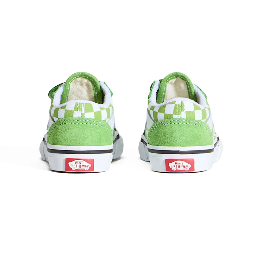 Toddler Old Skool V Checkerboard Schoenen - Lime Burst