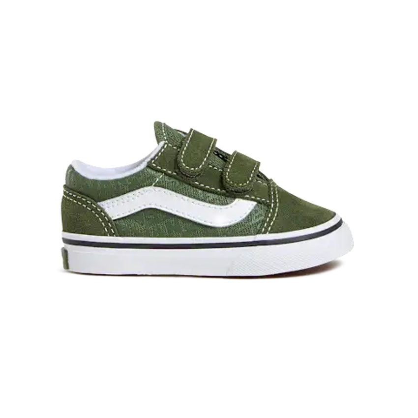 Toddler Old Skool V Logo Schoenen - Alpine Green