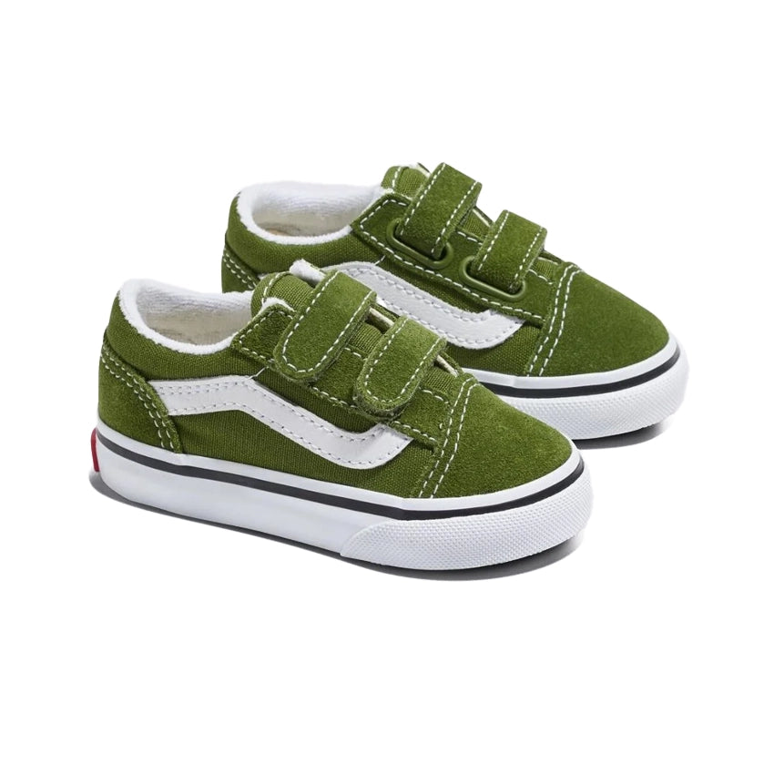 Toddler Old Skool V Logo Schoenen - Alpine Green