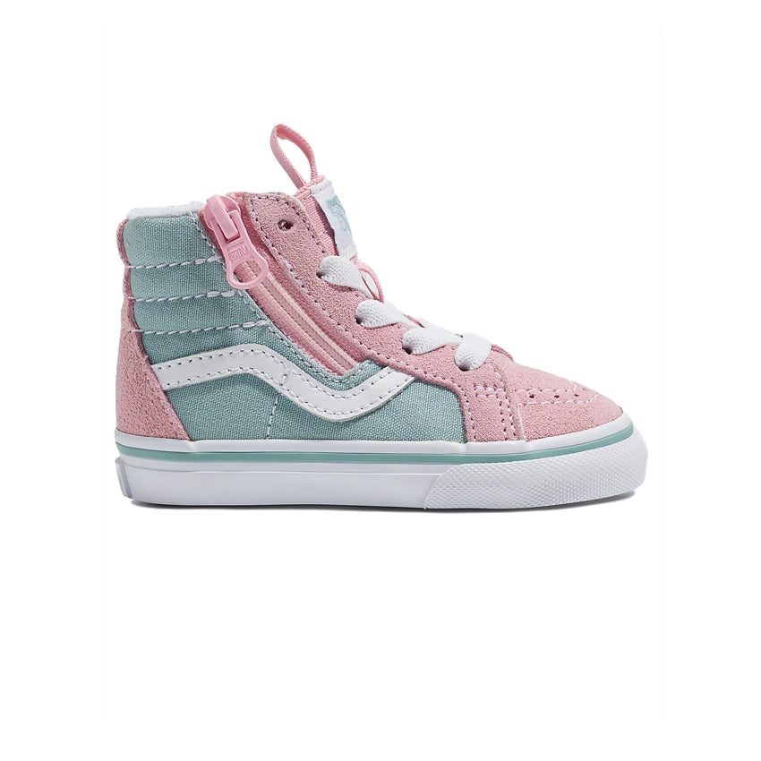 Toddler Sk8-Hi Reissue Side Zip Schoenen - 2-Tone Gray/Pink