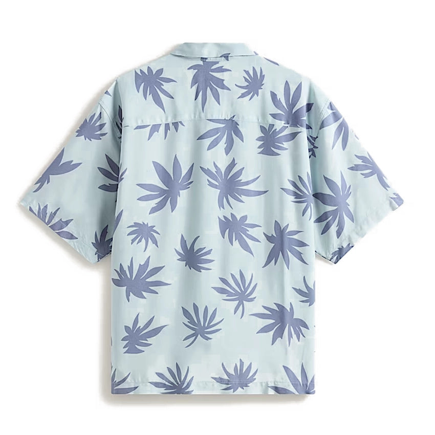 Van Doren Printed Camp Overhemd - Dawn Mist