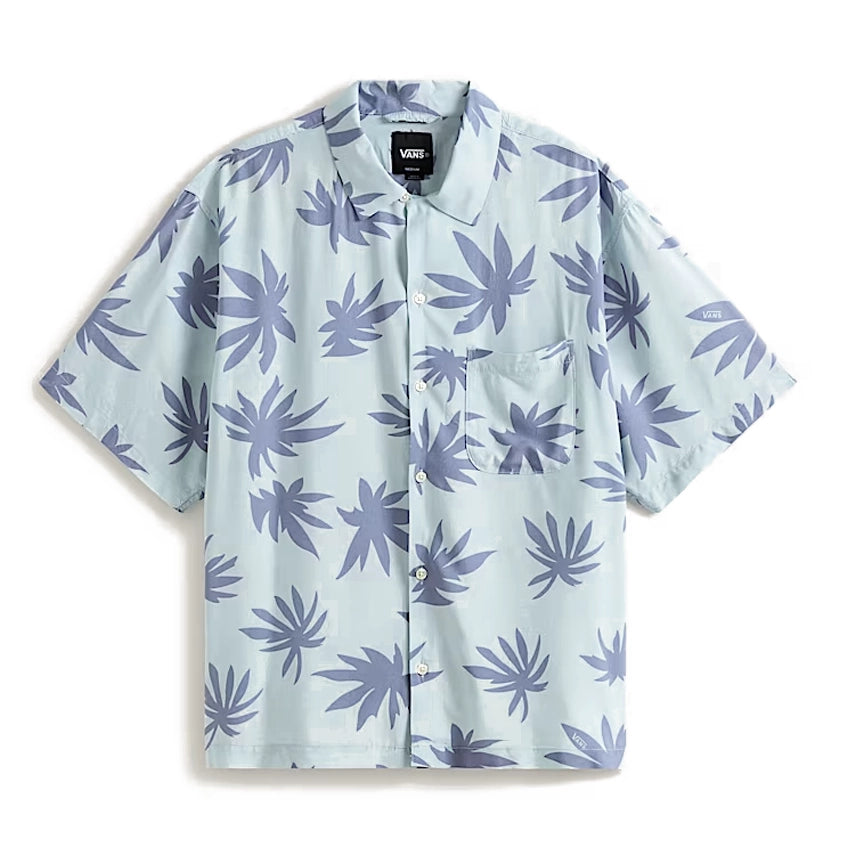 Van Doren Printed Camp Overhemd - Dawn Mist