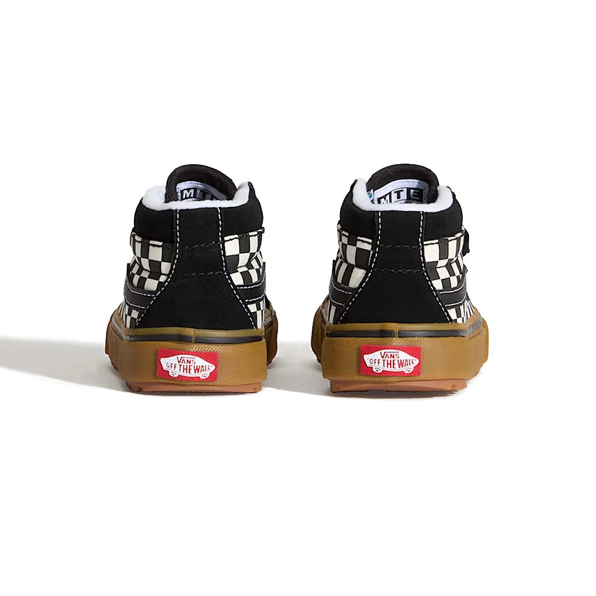 Youth MTE Sk8-Mid Schoenen - Reissue v Checkerboard Black