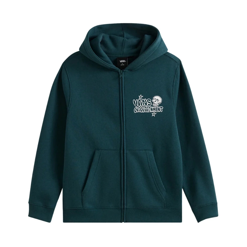 Youth Vans Entertainment Fz Hoodie - Mystic Moss