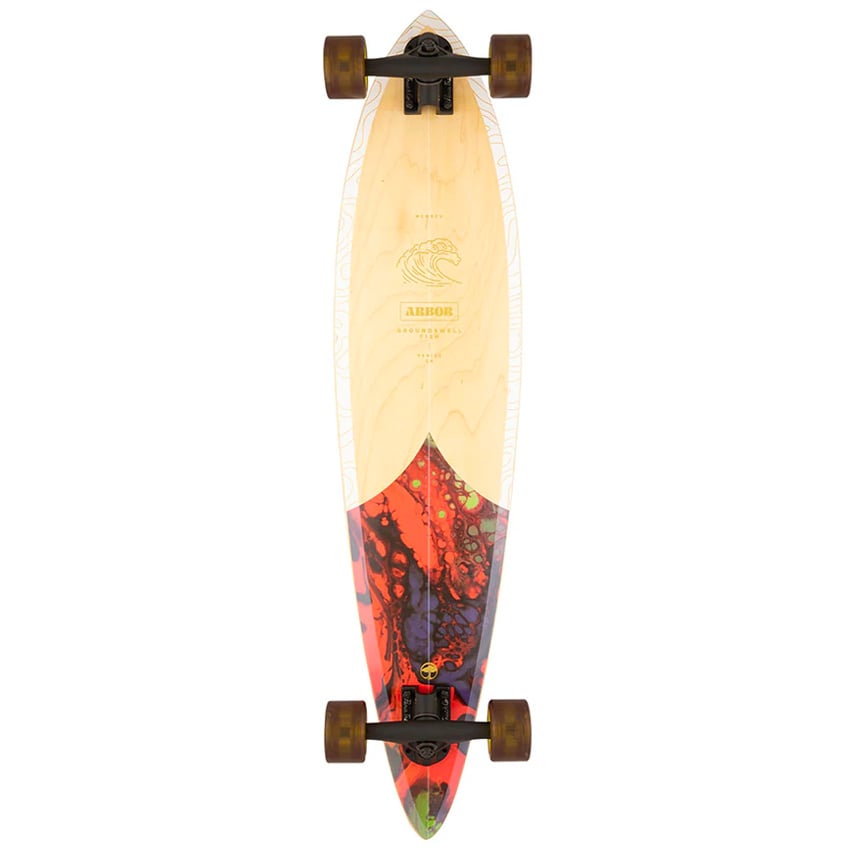 Fish Groundswell 37 inch Longboard Complete