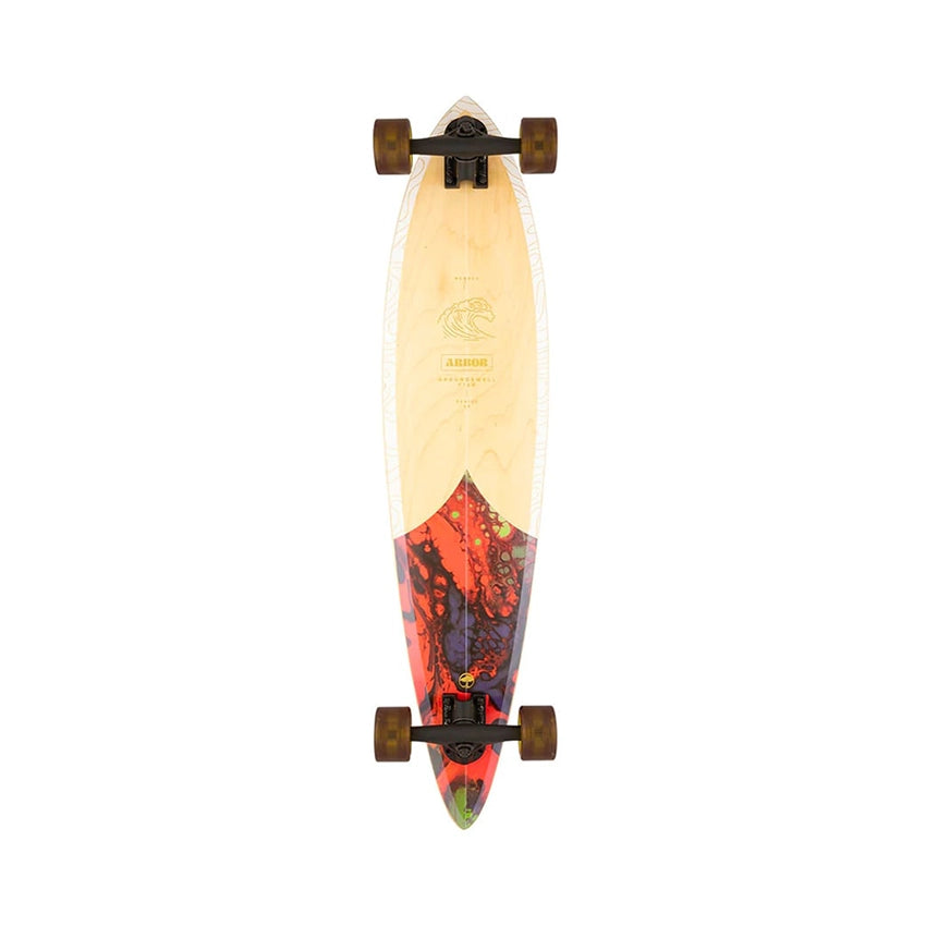 Fish Groundswell 37 inch Longboard Complete