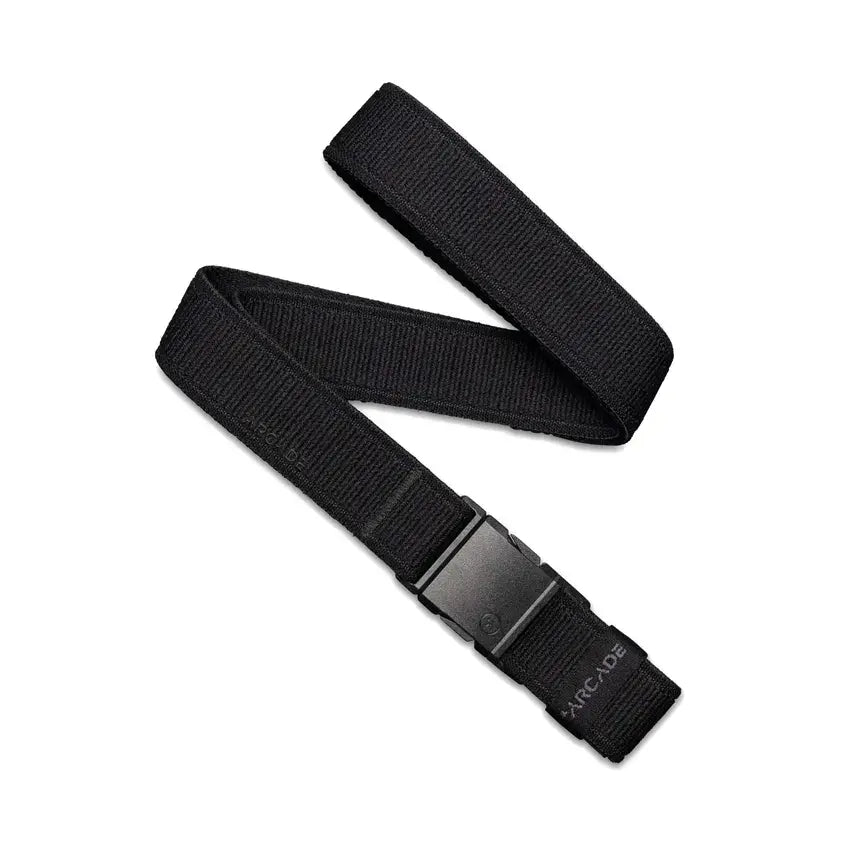 Atlas A2 Slim Stretch Belt - Black Black