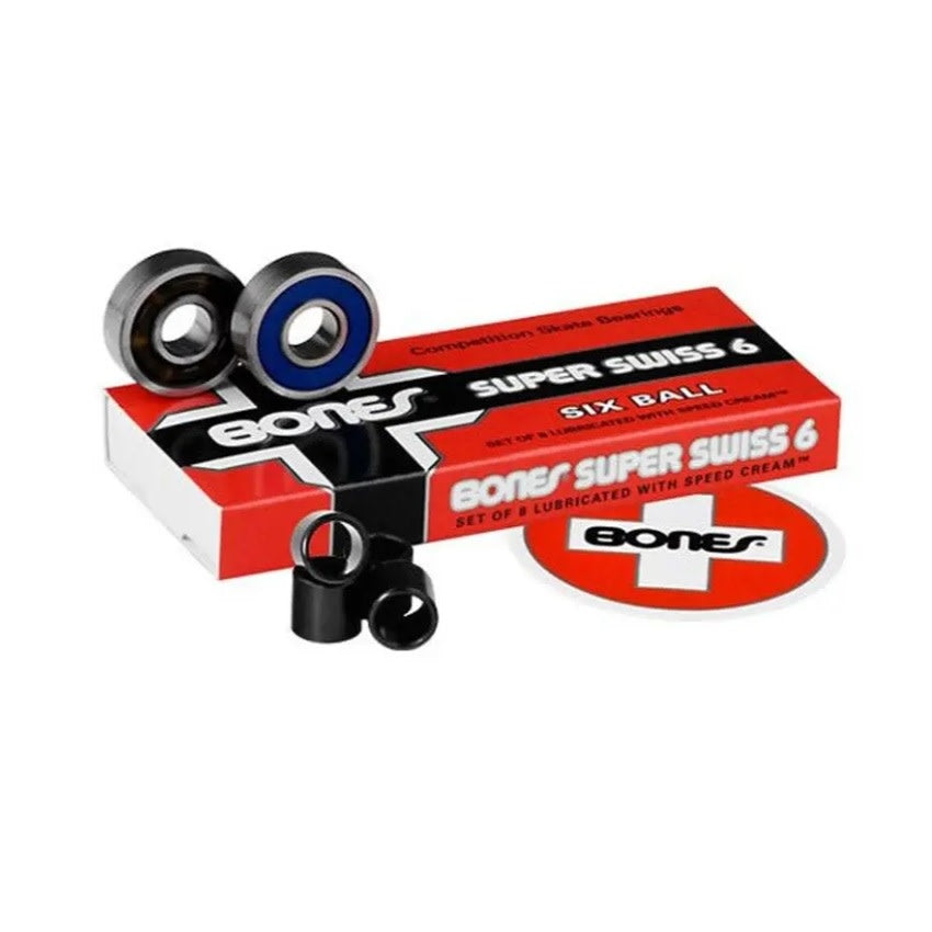 Super Swiss 6 Bearings (8-pack)