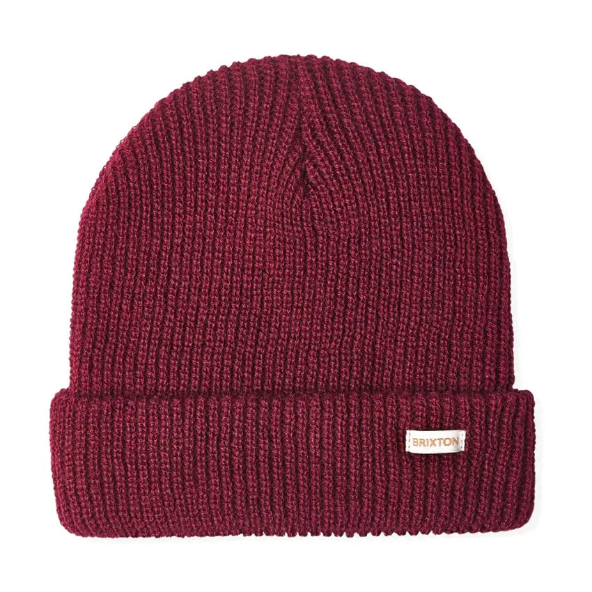 Alpha W Beanie - Mahogany