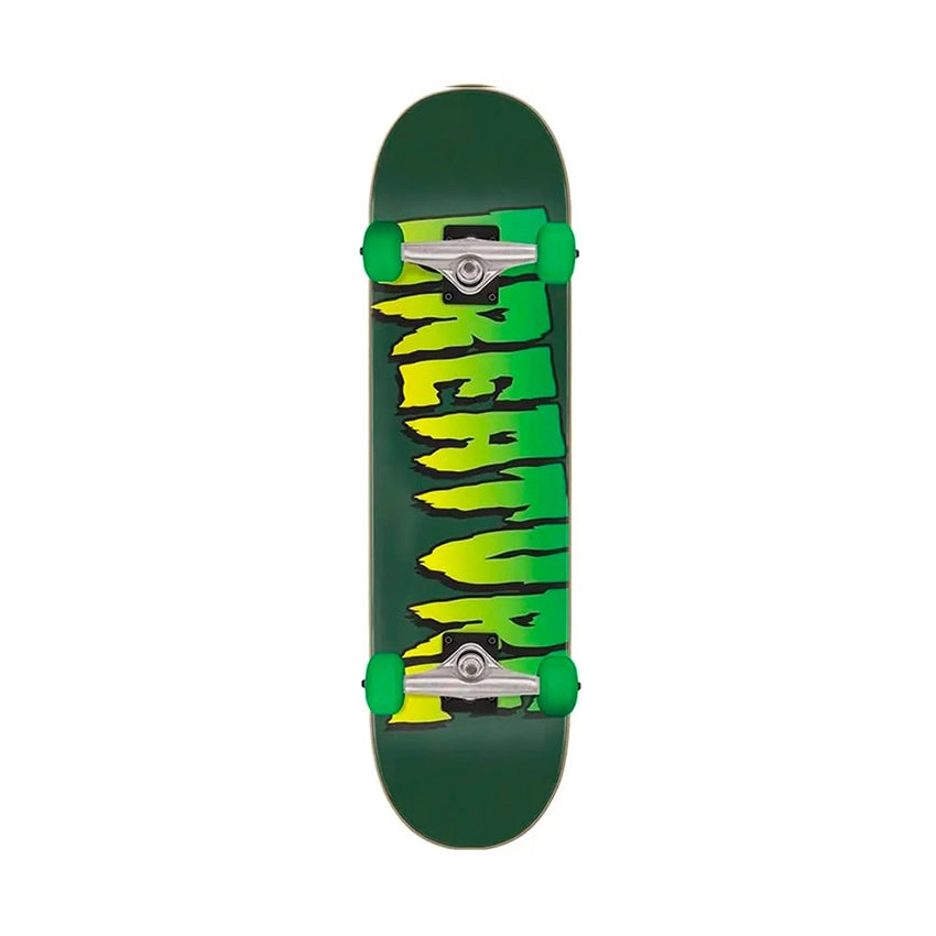 Logo Full 8 inch Skateboard Complete - Green
