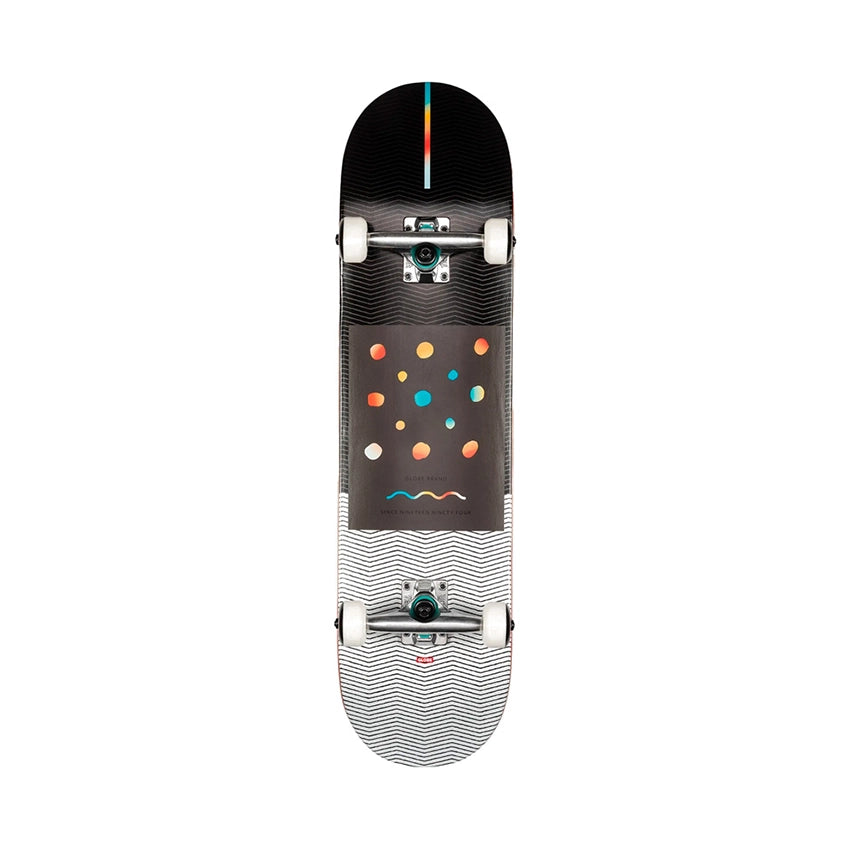 G1 Nine Dot Four 8.0" Skateboard Complete - Black White