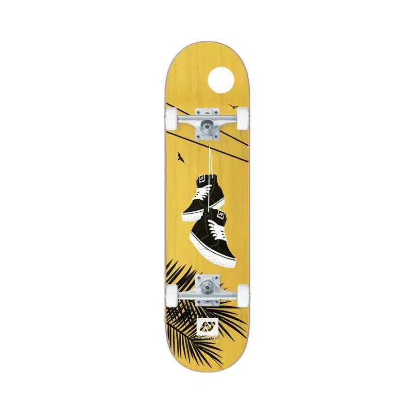 Sport Co Yellow 8.0 inch Skateboard Complete 