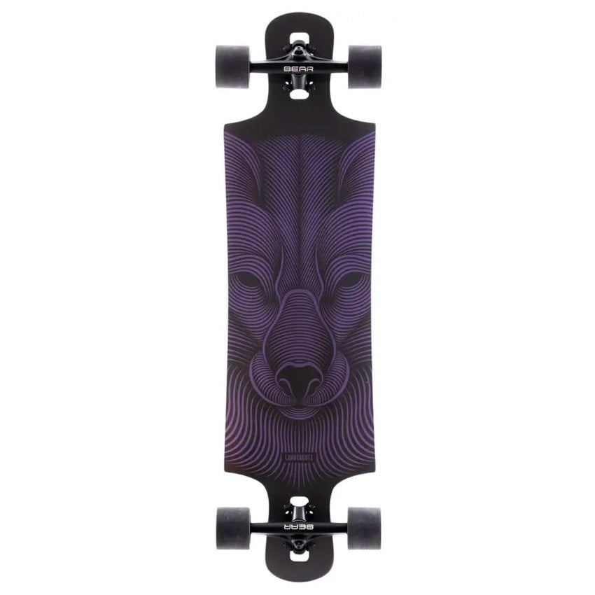 Drop Through Hammer 36.5" Complete Longboard - Night Fox