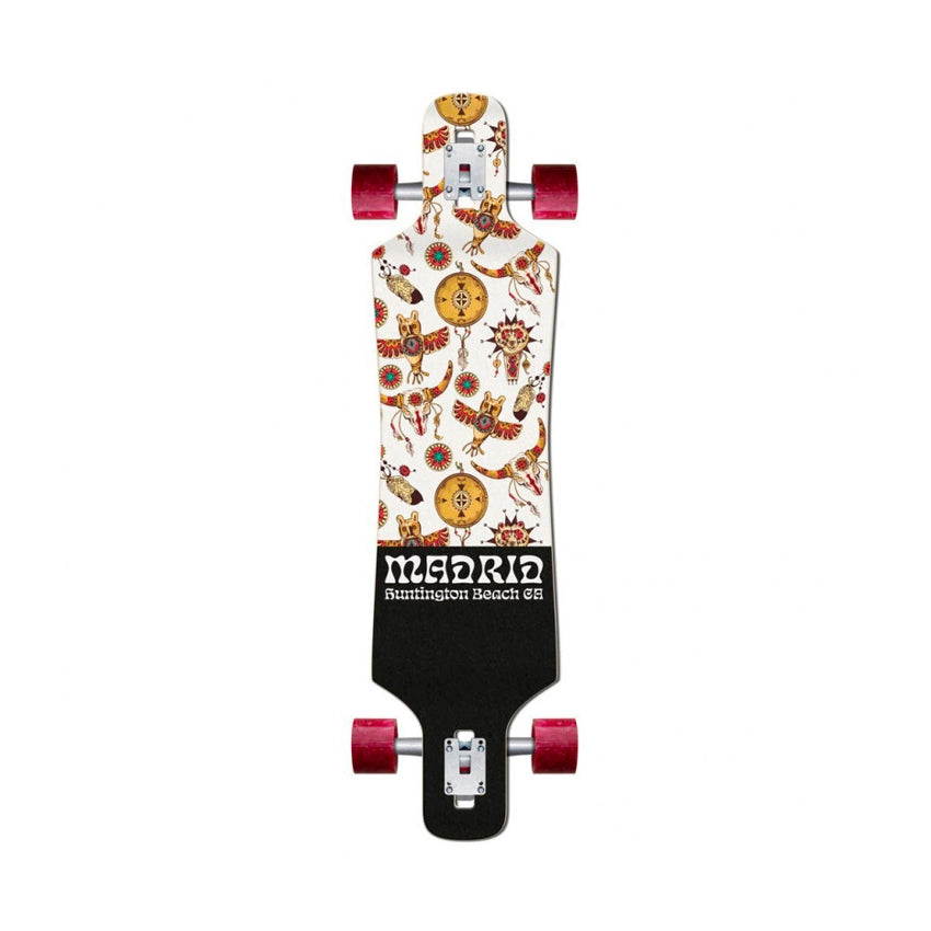 Drop Through 39 inch Complete Longboard - Totem