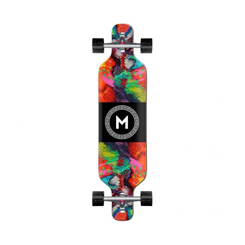 Abstract 40" Drop Through Longboard Complete