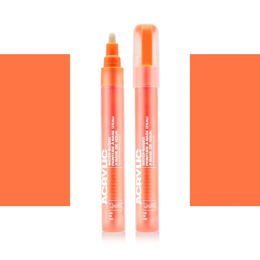 Acrylic Marker 2mm - F2000 Power Orange 