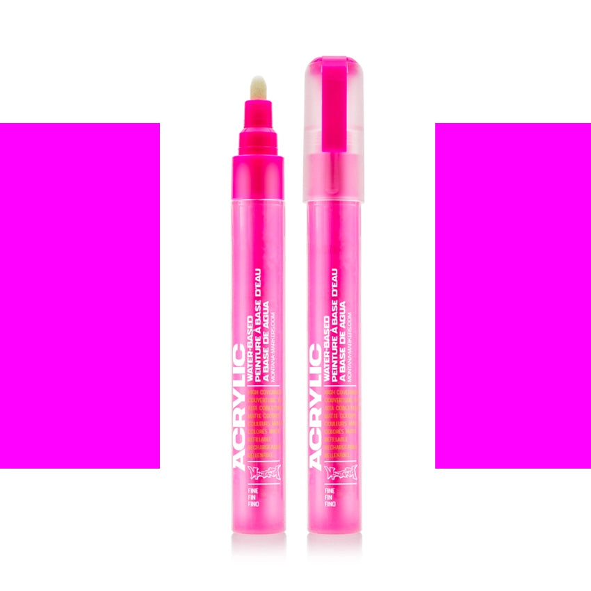 Acrylic Marker 2mm - F4000 Gleaming Pink