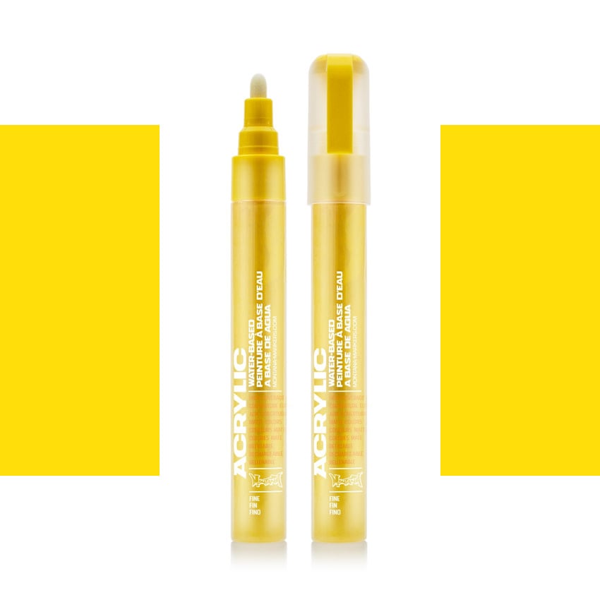 Acrylic Marker 2mm - S1000 Yellow Light