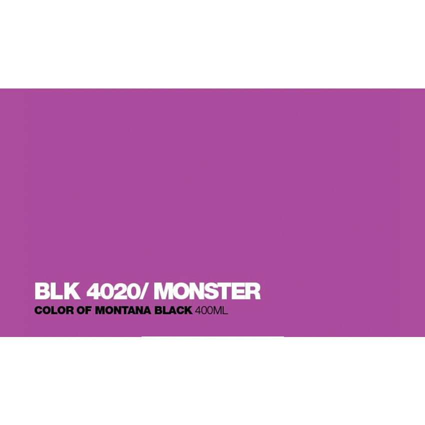Black 400ml - BLK4020 Monster 