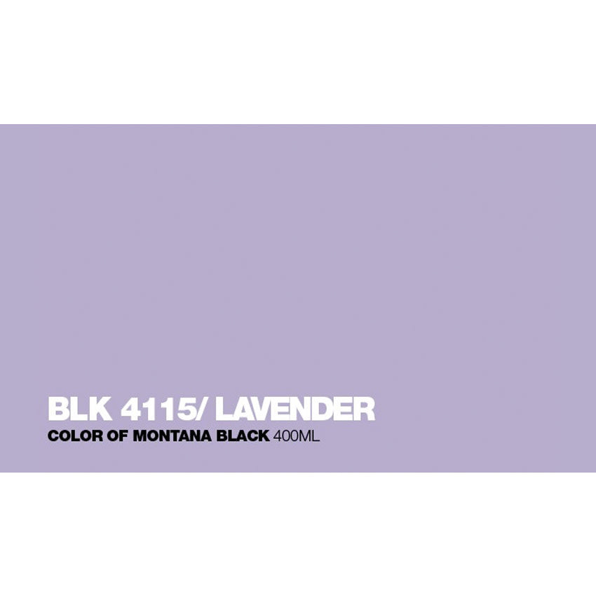 Black 400ml - BLK4115 Lavender 