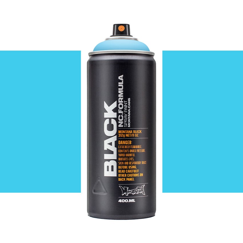 Black 400ml - BLK5020 Baby Blue